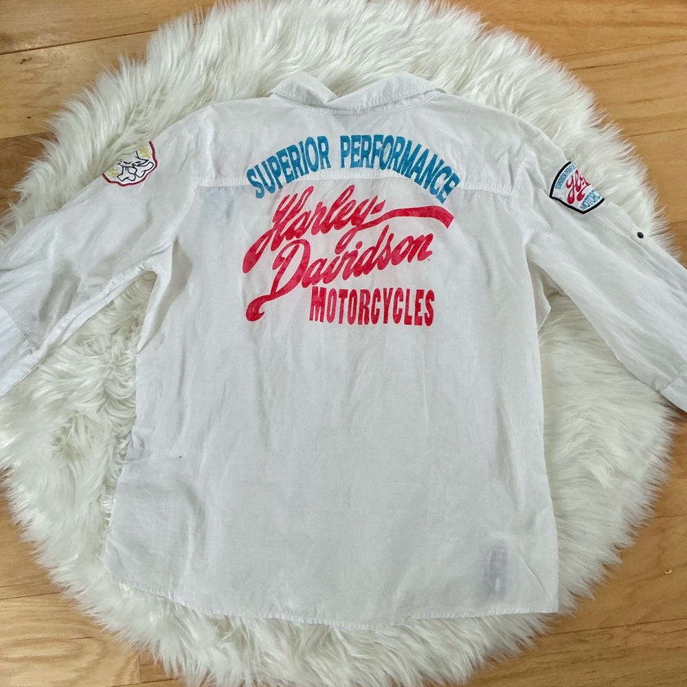 Harley-Davidson Graphic Women’s Button Down Shirt
